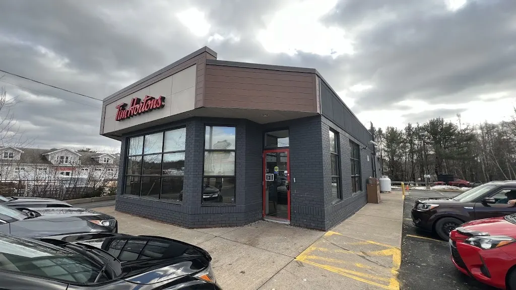 Tim Hortons storefront and interior at 3811 Hwy # 3, Chester, NS