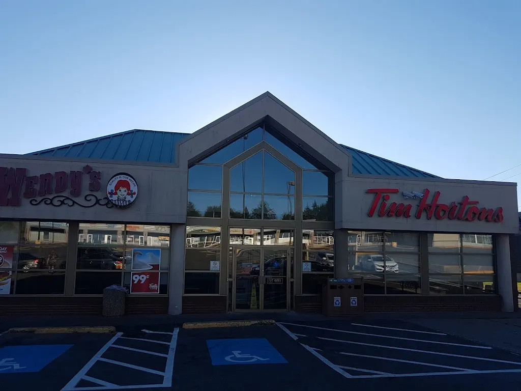 Tim Hortons storefront and interior at 4 Forest Hills Parkway Cole Harbour Shopping Centre, Cole Harbour, NS