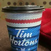 Tim Hortons storefront and interior at 15 Akerley Blvd, Dartmouth, NS
