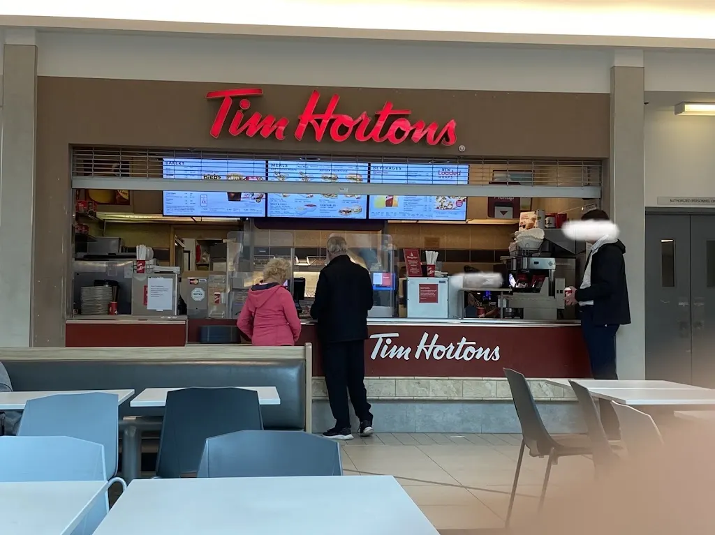 Tim Hortons storefront and interior at 21 Mic Mac Blvd, Dartmouth, NS