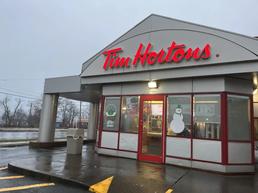 Tim Hortons storefront and interior at 180 Wyse Rd, Dartmouth, NS
