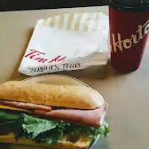 Tim Hortons storefront and interior at 621-623 Windmill Rd, Dartmouth, NS