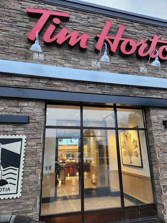 Tim Hortons storefront and interior at 478 Mcelmon Rd, Debert, NS