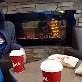 Tim Hortons storefront and interior at 629 Sackville Dr, Lower Sackville, NS