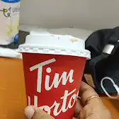 Tim Hortons storefront and interior at 3400 Plummer Ave, New Waterford, NS