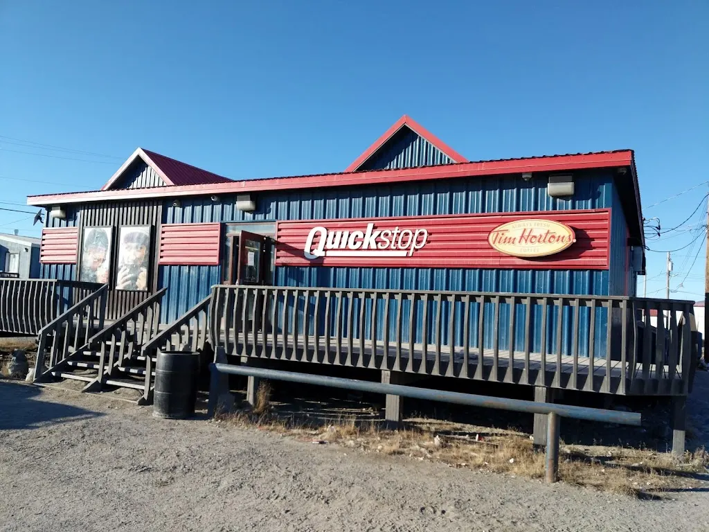 Tim Hortons storefront and interior at 24 Inukshuk Ave, Rankin Inlet, NU