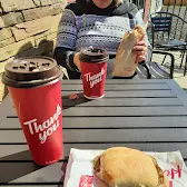 Tim Hortons storefront and interior at 19407 Opeongo Line, Barry's Bay, ON