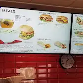 Tim Hortons storefront and interior at 79 Talbot St, Blenheim, ON