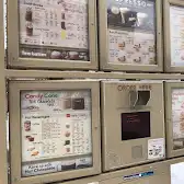 Tim Hortons storefront and interior at 4985 Ebenezer Rd, Brampton, ON