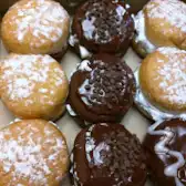 Tim Hortons storefront and interior at 8160 Dixie Rd, Brampton, ON