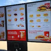 Tim Hortons storefront and interior at 440 Colborne St West #2, Brantford, ON