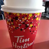 Tim Hortons storefront and interior at 3049 Jefferson Dr, Brockville, ON