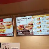 Tim Hortons storefront and interior at 2201 Brant Street, Burlington, ON