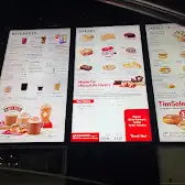 Tim Hortons storefront and interior at 2 Racine St, Casselman, ON