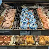 Tim Hortons storefront and interior at 11 Main St W Hwy 144, Dowling, ON