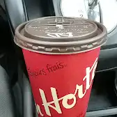 Tim Hortons storefront and interior at 426 Kipling Ave, Etobicoke, ON