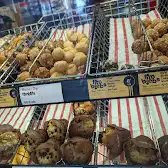 Tim Hortons storefront and interior at 6897 Finch Ave. West, Etobicoke, ON