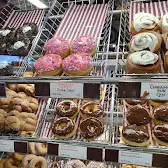 Tim Hortons storefront and interior at 713 King St East, Gananoque, ON