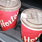 Tim Hortons storefront and interior at 675 Mohawk Rd East, Hamilton, ON