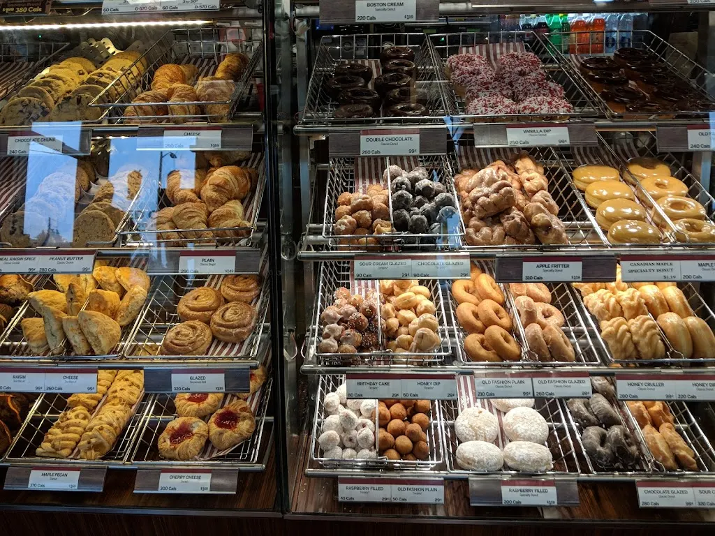 Tim Hortons storefront and interior at 1005 Mohawk Rd W, Hamilton, ON