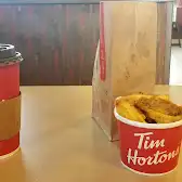 Tim Hortons storefront and interior at 456 Bruce St, Hepworth, ON