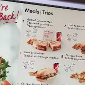 Tim Hortons storefront and interior at 292 Cambridge Ave, Iroquois Falls, ON