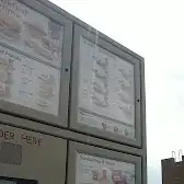 Tim Hortons storefront and interior at 2120 Main St N, Jarvis, ON