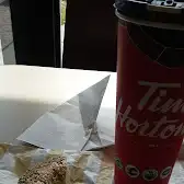Tim Hortons storefront and interior at 296 Horton St, London, ON