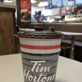 Tim Hortons storefront and interior at 616 Wharncliffe Rd S, London, ON