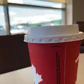 Tim Hortons storefront and interior at 1229 Wonderland Rd North, London, ON