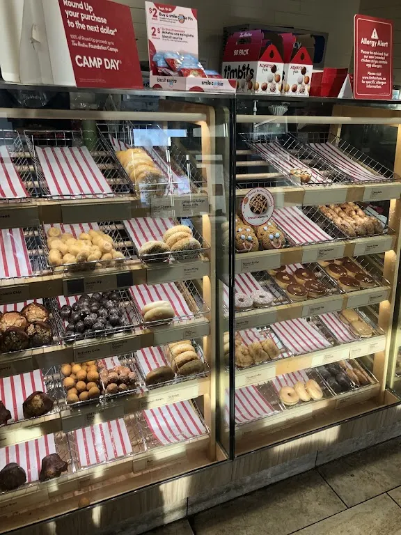 Tim Hortons storefront and interior at 1765 Oxford St East, London, ON
