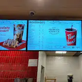 Tim Hortons storefront and interior at 170 Mcnaughton Road East, Maple, Ontario, ON