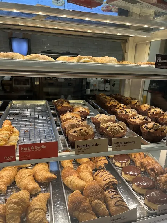Tim Hortons storefront and interior at Vaughan Cortellucci Hospital Food Court, Maple, ON