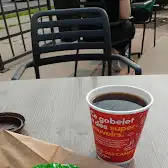 Tim Hortons storefront and interior at 2890 Steeles Avenue East, Markham, ON