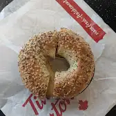 Tim Hortons storefront and interior at 632 Santa Maria Blvd, Milton, ON