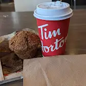 Tim Hortons storefront and interior at 1611 Merivale Rd, Nepean, ON