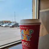 Tim Hortons storefront and interior at 3691 Strandherd Dr, Nepean, ON