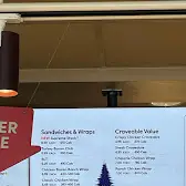Tim Hortons storefront and interior at 855 Mullock Dr, Newmarket, ON