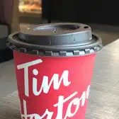 Tim Hortons storefront and interior at 17275 Leslie St, Newmarket, ON