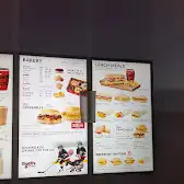 Tim Hortons storefront and interior at 8159 Lundys Lane, Niagara Falls, ON