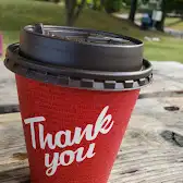 Tim Hortons storefront and interior at 443 Mississauga St, Niagara On The Lake, ON