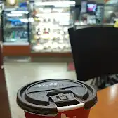 Tim Hortons storefront and interior at 309 Finch Ave West, North York, ON