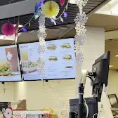 Tim Hortons storefront and interior at 2444 Finch Avenue West, North York, ON