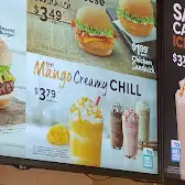 Tim Hortons storefront and interior at 4901 Steeles Ave W Unit 1, North York, ON