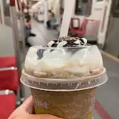 Tim Hortons storefront and interior at 5695 Yonge St., North York, ON