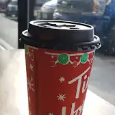 Tim Hortons storefront and interior at 6001 Yonge St, North York, ON