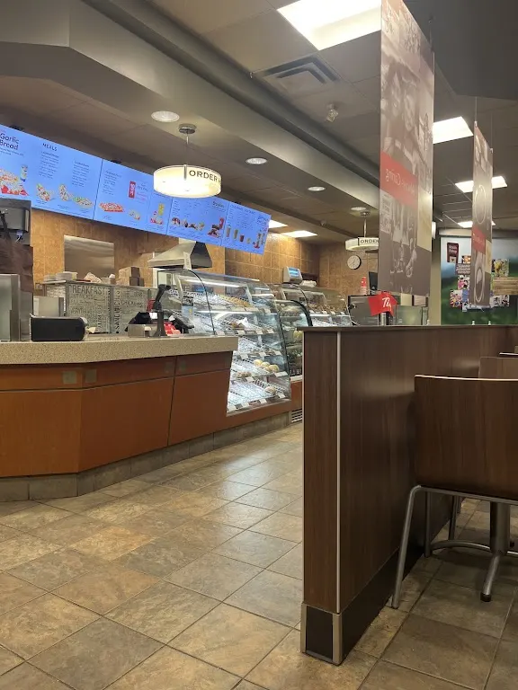 Tim Hortons storefront and interior at 773080  Hwy 59, Norwich, ON