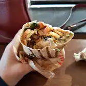Tim Hortons storefront and interior at 111 Cross Ave, Oakville, ON