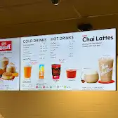 Tim Hortons storefront and interior at 386 Iroquois Shore Rd, Oakville, ON