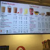 Tim Hortons storefront and interior at 1289 Marlborough Court, Oakville, ON